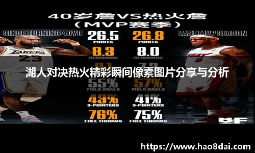 湖人对决热火精彩瞬间像素图片分享与分析